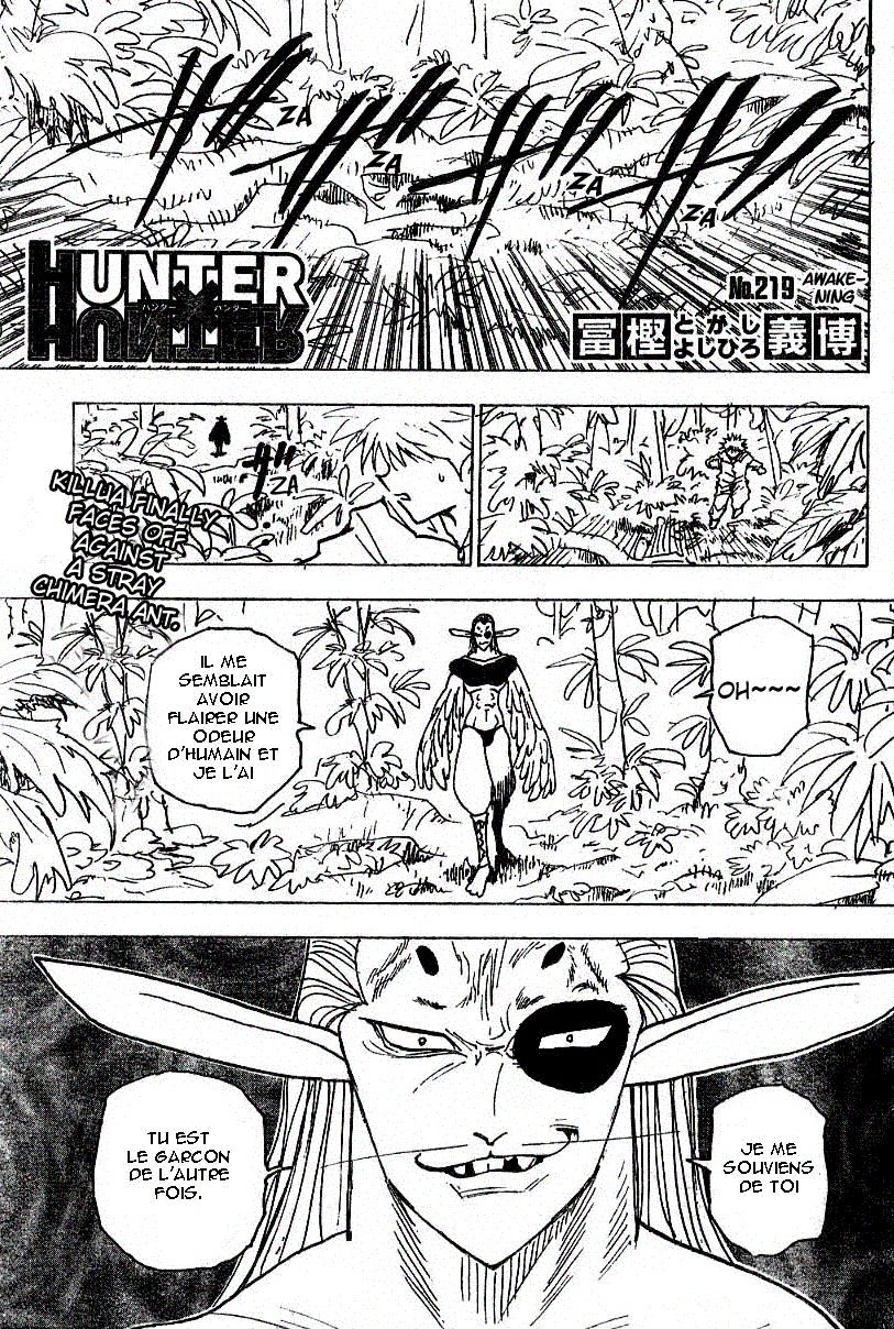 Hunter X Hunter: Chapter chapitre-219 - Page 1