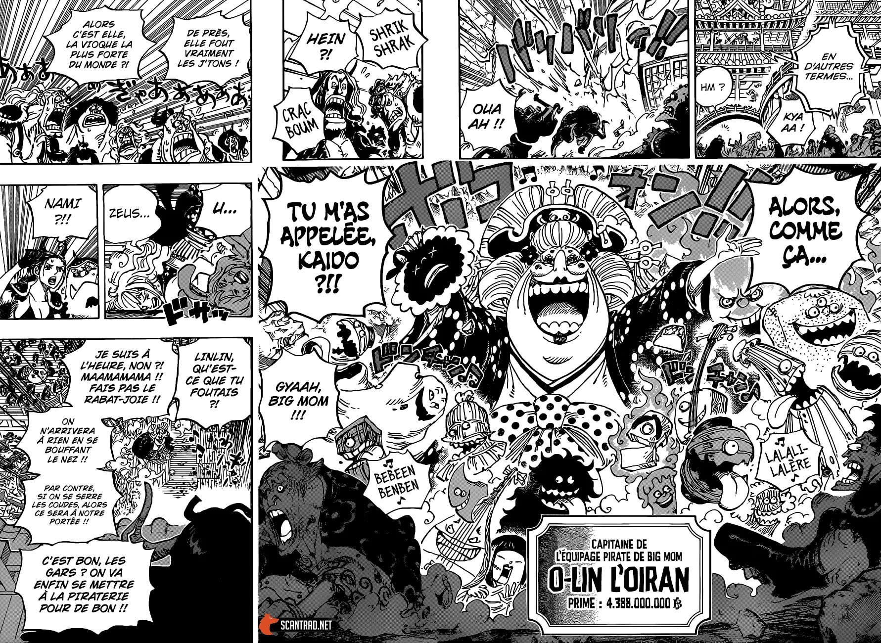 Scan One Piece Chapitre 985 Le Plan Pour Un Nouvel Onigashima Page 11 Sur Scanvf Net
