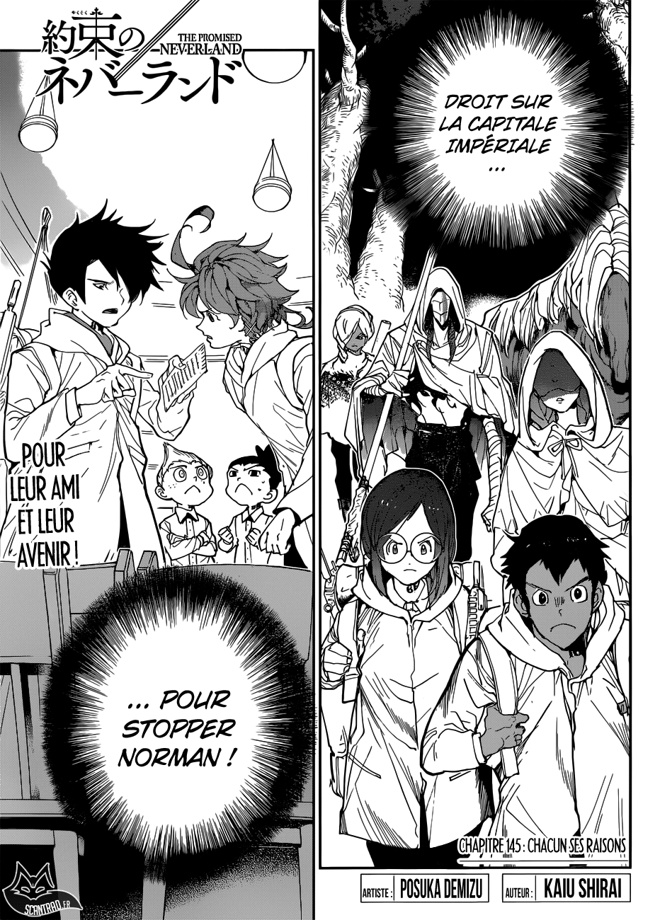 The Promised Neverland: Chapter chapitre-145 - Page 1