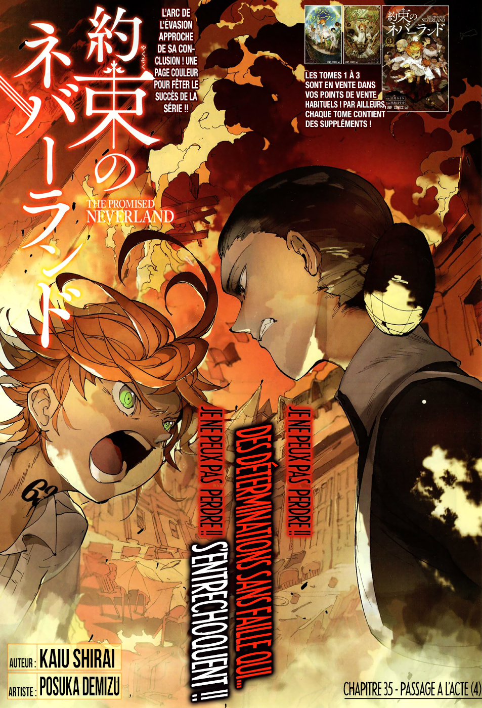 The Promised Neverland: Chapter chapitre-35 - Page 1